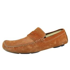 To Boot New York Men Penny Driving Moccasin Orange Suede 10.5 Medium‎  Used 2025